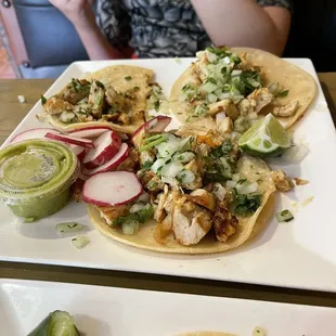 Chicken tacos