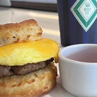 Old Fashioned Biscuit Sandwich