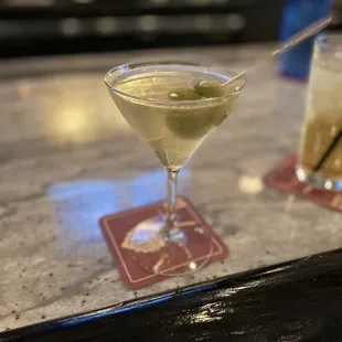 Extra dirty Tito&apos;s martini :)