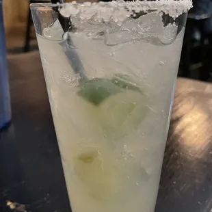 double margarita extra salt