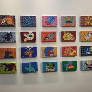 Loved these art the most. It was very unique.