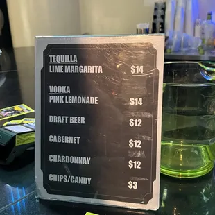 Drinks are horrible here persistently each drink was disgusting