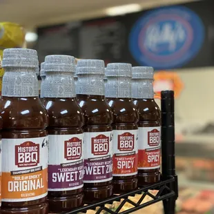 Award winning Historic BBQ sauces
