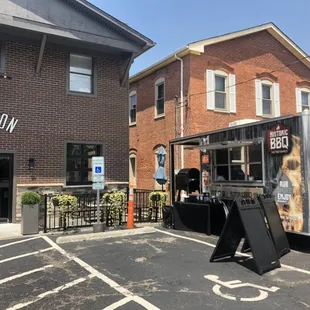 The Historic BBQ trailer