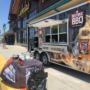 Historic BBQ at Cabela's outdoor days