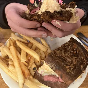 Ruben. It was the good kind of messy.