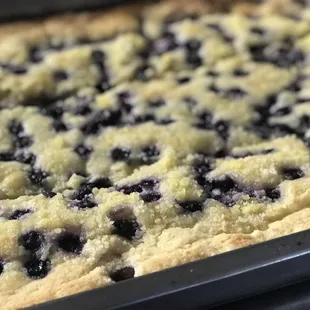 Blueberry cobbler