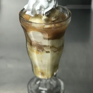 Hot Apple Sundae