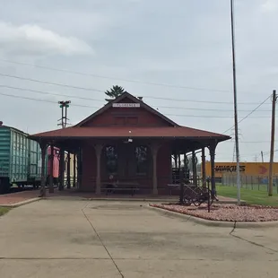 Exterior of the depot.