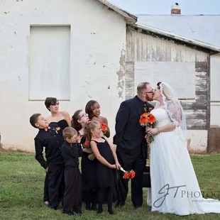 Just outside the chapel. All of the surrounding buildings have amazing character.