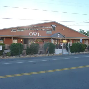 the exterior of the restaurant