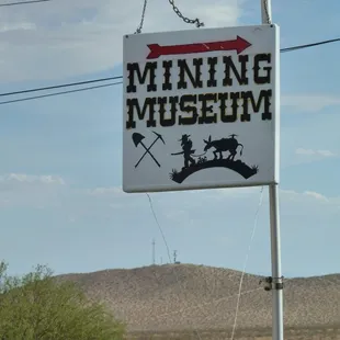 The historical Owl Saloon is now a Mining Museum!