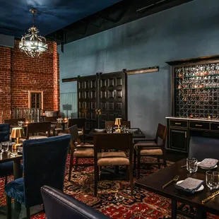 Enjoy an intimate dinner at the Star Lounge
