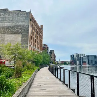 riverwalk in the historic third ward!
