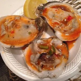 The BEST! Oysters harvested the night prior from the James River!