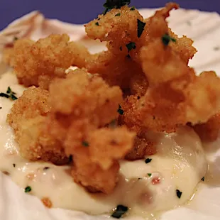 Harpoon Larry's--Fried Clams with a Lemon Aioli