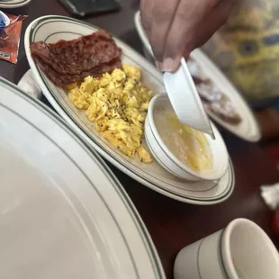 French toast platter