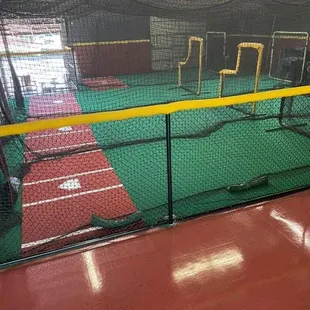 Half of the facility