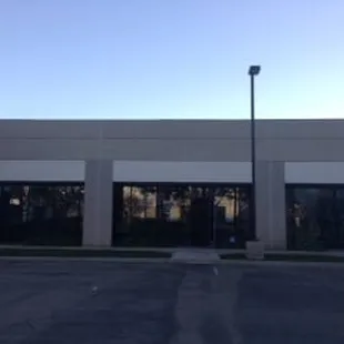 Outside the facility