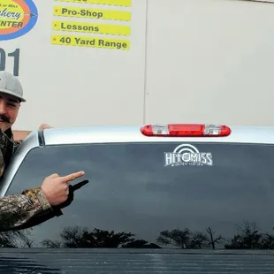 Come get your decal at Hit or Miss. Thanks to all our customers for their support