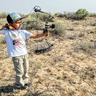 Hit or Miss Archery Center is a great place for kiddos as well...