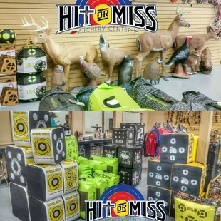 We have all your 3D, Block, and Paper Target needs