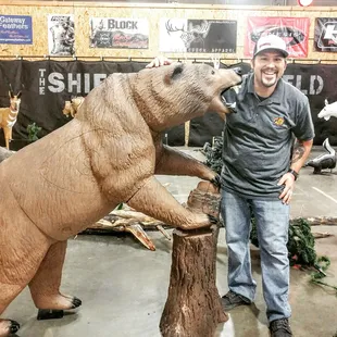 Come take some shots on the Griz.....Newest addition to our 3D Side