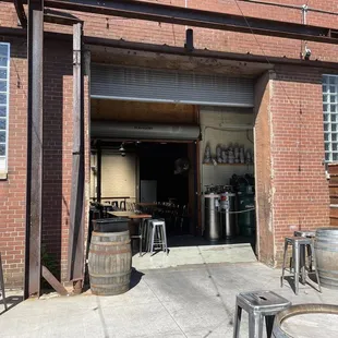 Looking in from the outside area