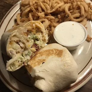 Sweet Chili Chicken Wrap