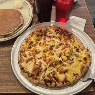 Sausage Breakfast Pizza