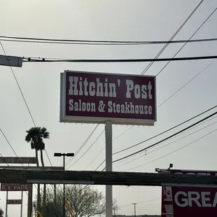 Signage from the road