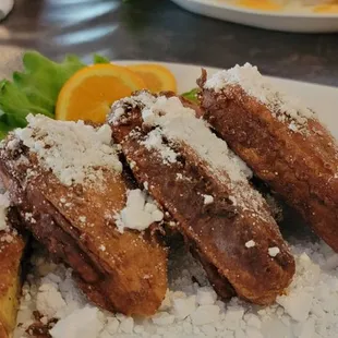 French toast, wasn't my favorite. I think it's deep fried