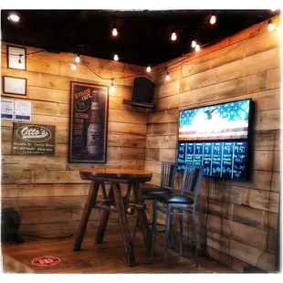 New lighting and walls