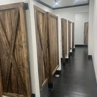 If you saw the old restrooms you know how wonderful this is