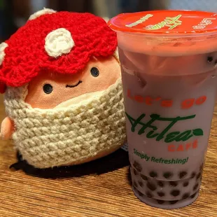Taro milk tea :D
