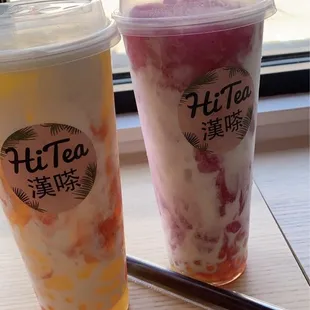 D9. Dragonfruit Strawberry Smoothie   D7. Pineapple Strawberry Mango Smoothie