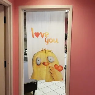 Doorway to the kitchen