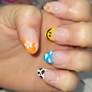 My Nails after having Hitech take care of them!