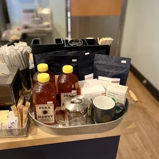 Add in's for your tea or coffee