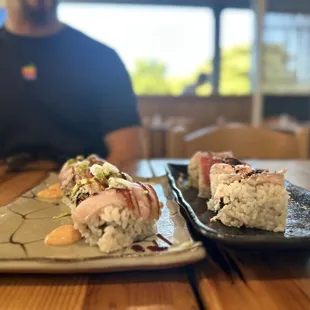 Yatai (left) Rainbow (right)