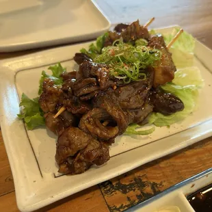 Beef Tendon Skewers