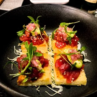 Bluefin Tuna Poke Toast