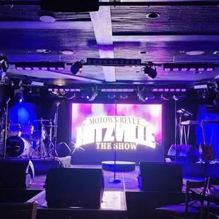 Stage before the show