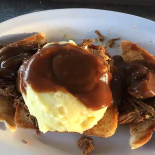 Hot Beef Sandwich - so good!