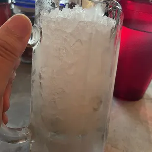 House margarita (too much ice)