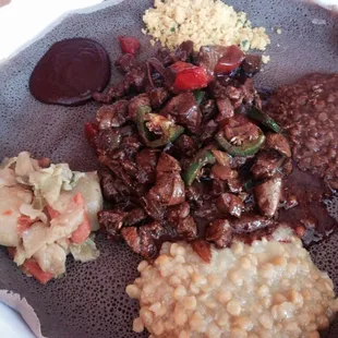 Ethiopian food tryout