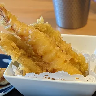 Tempura from lunch special