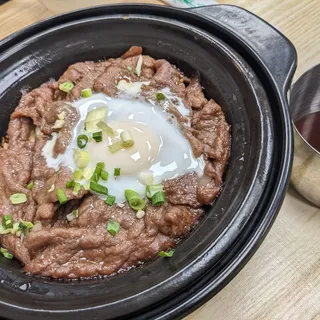 Minced Beef & Egg Sandwich