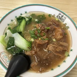 7. Beef Brisket & Beef Tendon Noodle Soup