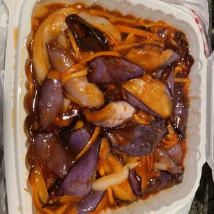 Szechuan Eggplant (just okay)